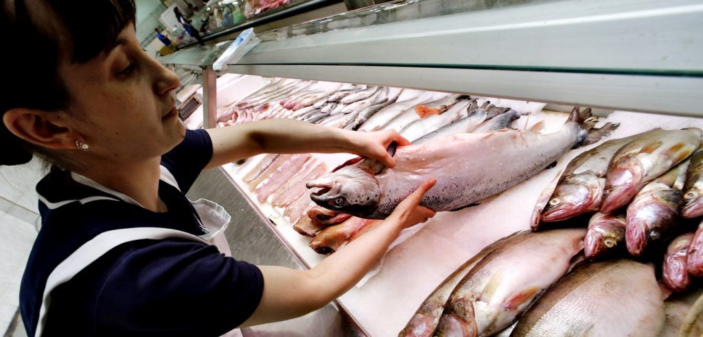 فروش ماهی پرورشی روسیه